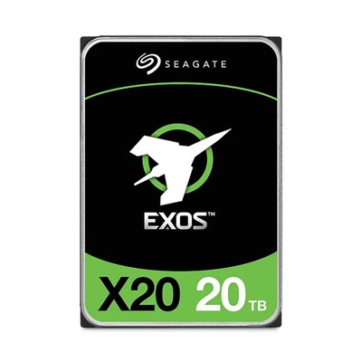 Seagate 20TB Exos ST20000NM002D X20 3.5" SAS 512e/4Kn 7200RPM HDD