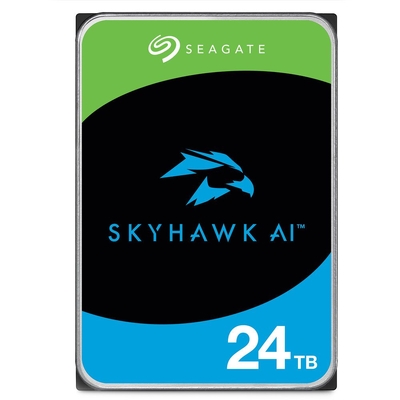 Seagate 24TB Skyhawk ST24000VE002 AI 7200 rpm SATA III 3.5" Internal Surveillance HDD
