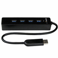 StarTech 4 Port SuperSpeed Portable USB 3.0 Hub - ST4300PBU3