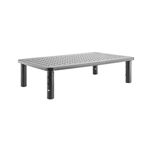 Brateck Metal Monitor Laptop Stand - Black