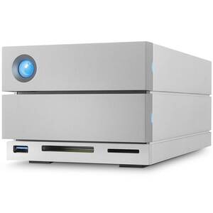 LACIE 2BIG DOCK 20TB (2X10TB 7200RPM ENTERPRISE) USB-C, THUNDERBOLT3, DP, CARD READER