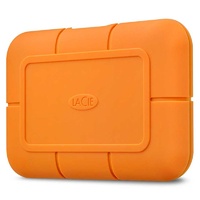 LaCie 2TB Rugged USB 3.1 Gen 2 Type-C Portable External SSD