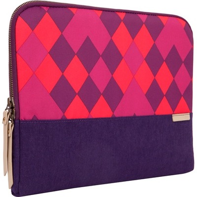 STM grace Carrying Case (Sleeve) for 30.5 cm (12") Ultrabook - Purple Diamonds - Polyester Body - STM-114-106K-24