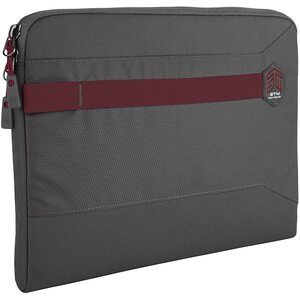 STM Summary Laptop Sleeve, 15" - Granite Grey