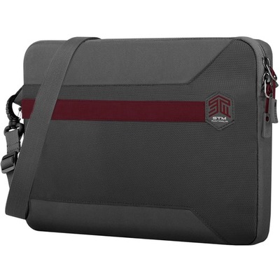 STM BLAZER SLEEVE FITS UP TO 13" NOTEBOOK - GRANITE GREY  - STM-114-191M-03