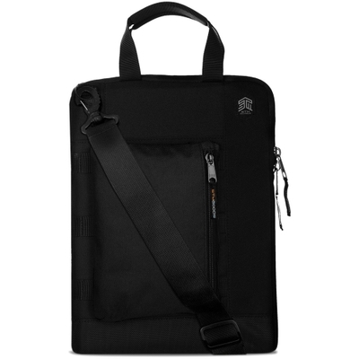 STM Dux Armour Cargo Carrying Case for 33 cm (13") to 35.6 cm (14") Notebook - Black - STM-117-303M-01