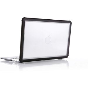 STM Dux, Ultra-Protective case for MacBook Air M1 & Retina 2020/2018 Models- Black