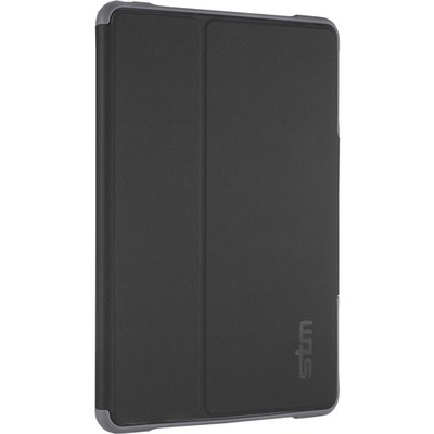 STM dux Carrying Case Apple iPad Air Tablet - Clear, Black - STM-222-066JZB-01