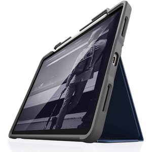 STM Dux Plus Protective case for Apple 12.9" iPad Pro (Old Model 2018 3rd Gen) with Pencil Storage - Midnight Blue