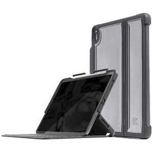 STM Dux Shell, Sleek case for Apple iPad Pro 11 Supports Apple Keyboard Folio - Black