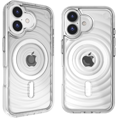 STM STM-322-449FG-01 Reawaken Ripple MagSafe Case for iPhone 16 Plus - Clear
