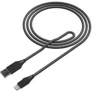 STM DUX CABLE USB-A TO LIGHTNING (1.5M) - GREY 