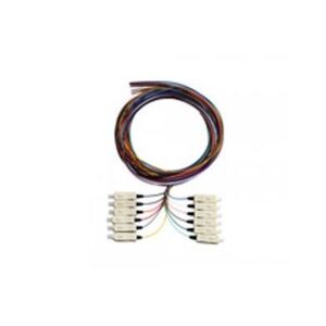 SERVEREDGE ST Pigtail Multimode OM3-2M-12 Fibres (12 Colour)