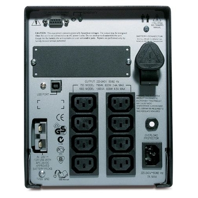 APC Smart-UPS 1000VA XL USB & Serial - UPS - AC 230 V - 800 Watt - 1000 VA - 8 O