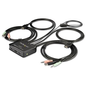 StarTech 2 Port HDMI KVM Switch, 4K 60Hz - SV211HDUA4K