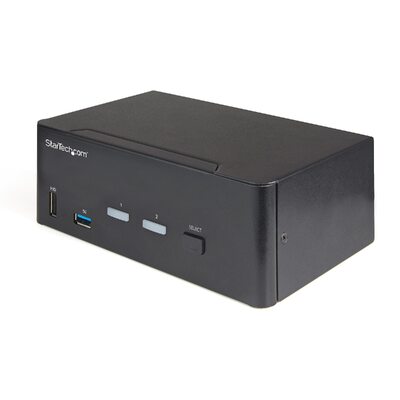 Startech SV231DHU34K6 2 Port Dual Monitor HDMI KVM Switch 4K60