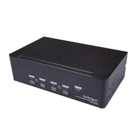 StarTech KVM Switch, 4K60, 4 Port - SV431DPDDUA2