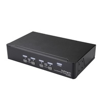 StarTech 4-Port DisplayPort KVM Switch, 4K 60Hz, DisplayPort 1.2 - SV431DPUA2