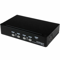 StarTech 4 Port VGA USB KVM Switch with OSD, 1U Rackmount - SV431DUSBU