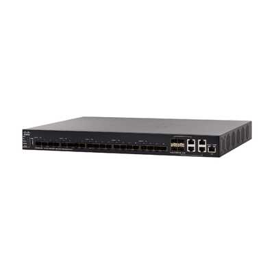 CISCO (SX550X-24F-K9-AU) CISCO SX550X-24F 24-PORT 10G SFP+ STACKABLE MANAGED SWITCH