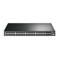 TP-Link T3700G-52TQ JetStream 52-Port Gigabit Stackable L3 Managed Switch
