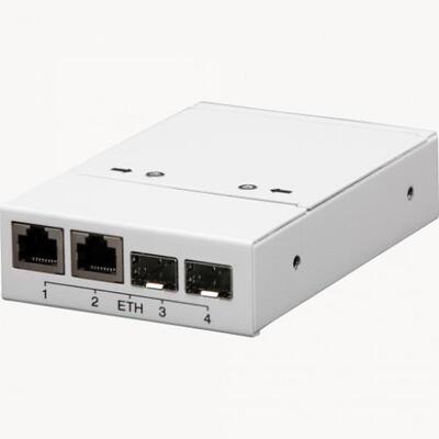 AXIS T8604 4 PORT MEDIA CONVERTER SWITCH, 2X RJ45 PORTS AND 2 SFP SLOTS