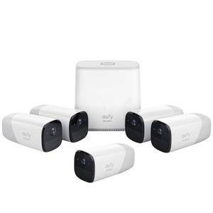 Eufy Cam Security Kit 5 Pack Wire Free 5 x 1080P Eufy Camera Units + 1 x Ai Homebase Unit
