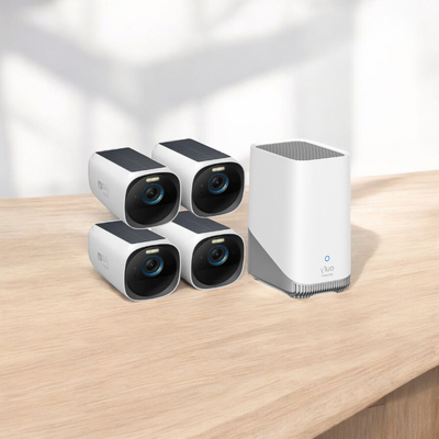 Eufy Security eufyCam 3 4K Wireless Home Security System (4-Pack)