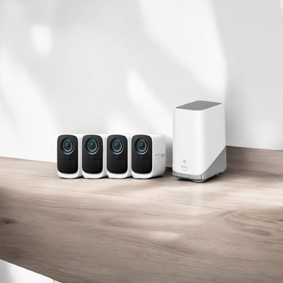 Eufy Security eufyCam 3C 4K Wireless Home Security System T8883T21 (4-Pack)