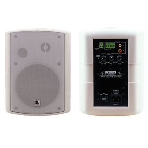 KRAMER 2x30 Watt Powered On-Wall Speaker System