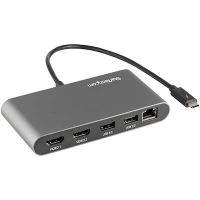 Startech TB3DKM2HDL MINI TB 3 WITH 30CM+ TETHER CABLE