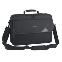 Targus 15.6' Intellect Bag Clamshell Laptop Case with Padded Laptop Compartment - Black