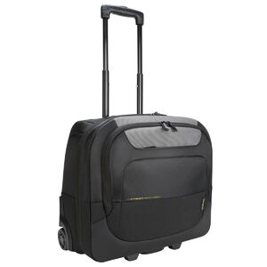 TARGUS 15-17.3' CityGear III Horizontal Roller Laptop Case/Notebook Bag/Suitcase for Travel - Black (LS)