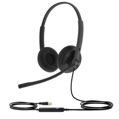 YEALINK UH34 LITE TEAMS CERTIFIED WIDEBAND NOISE-CANCELLING USB HEADSET TEAMS-UH34L-D