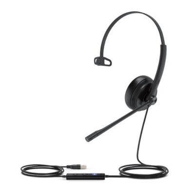 YEALINK UH34 MS TEAMS WIRED MONAURAL NOISE CANCELLING HEADSET TEAMS-UH34SE-M