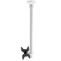 Atdec TH-1040-CTS Telehook LCD Ceiling Mount for10"-40"	- WHITE