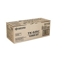 Kyocera TK825 Cyan Toner 7,000 pages Cyan