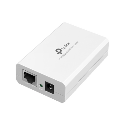TP-Link TL-PD30G-M2 2.5G PoE+ Splitter, IEEE802.3af/at compliant, Selectable power output, Plug-and-Play, requires no configuration