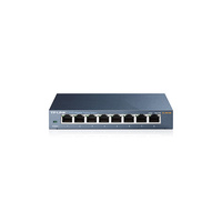 TP-LINK TL-SG108 8 Port Gigabit Desktop Switch - Metal Housing 