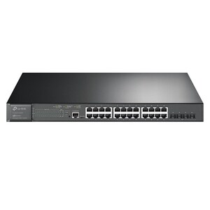 TP-Link TL-SG3428XMP JetStream Managed 24-Port PoE+ Gigabit Switch with 4-Port 10GE SFP+