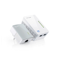 TP-LINK TL-WPA4220KIT 300Mbps AV500 WiFi Powerline Extender Starter Kit 
