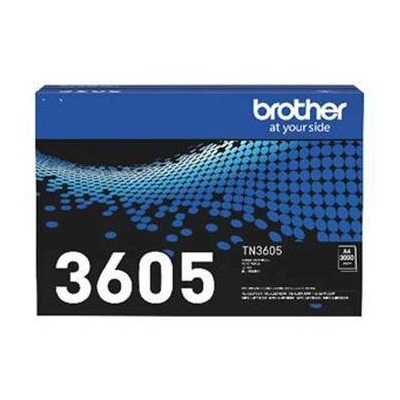 Brother Genuine Black Brother TN-3605 Toner Cartridge 3K Pages