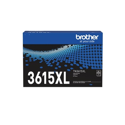 Brother Genuine Ultra High Yield Black Brother TN-3615 Toner Cartridge 18K Pages