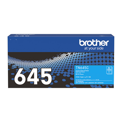 Brother TN-645C Cyan Toner – 1,800 Pages