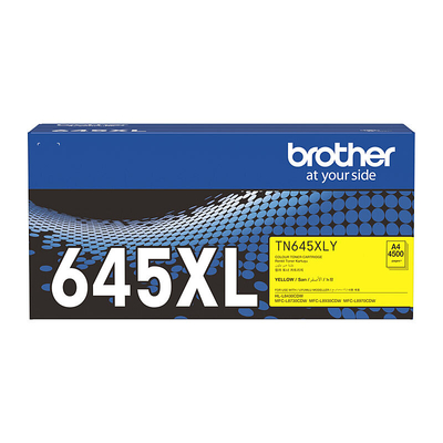 Brother TN-645XLY Yellow Toner – 4,500 Pages