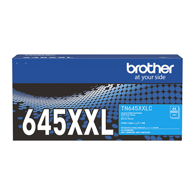 Brother TN-645XXLC Cyan Toner – 6,500 Pages