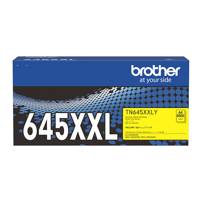 Brother TN-645XXLY Yellow Toner – 6,500 Pages