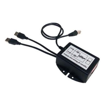 Tycon Power TP-DCDC-2USB-24 5VDC USB In, 24VDC Out 12W, 2USB to 24VDC Passive POE Injector