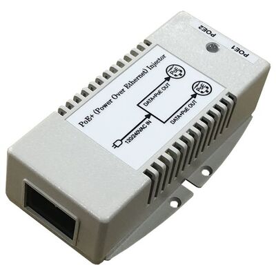 Tycon Power TP-POE-HP-48GDx2 110/220VAC 25W Dual PoE Injector - With AU Power Cable