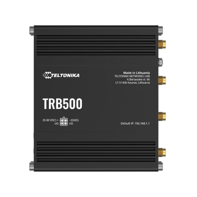 Teltonika Industrial 5G Gateway, Ultra-high cellular speeds of up to 1 Gbps, Backward compatible with 4G (LTE CAT 20) network, PSU included